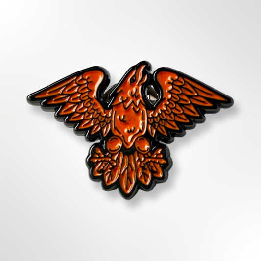 Pin Orange Eagle
